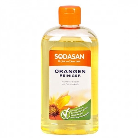 SODASAN Uniwersalny płyn do czyszczenia na bazie olejku z pomarańczy 500ml